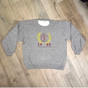 Vintage 1989 Delta Tau Delta South Dakota Delta Gamma Sweatshirt Mens Size XL